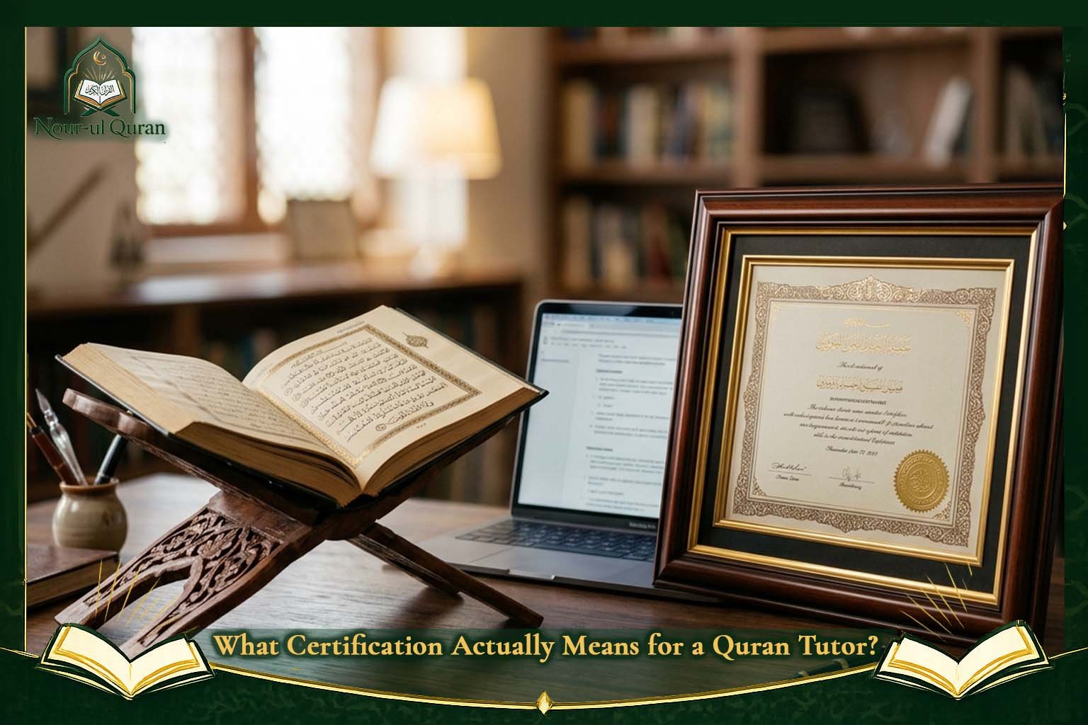 What Certification Actually Means for a Quran Tutor?